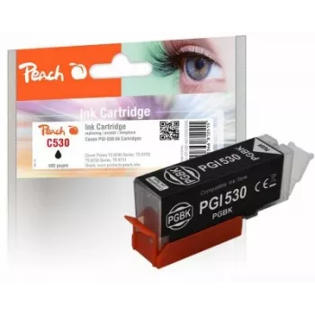 Peach PI100-497 mustepatruuna 1 kpl yhteensopiva vakiokesto musta