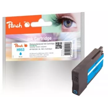 Peach PI300-922 mustepatruuna 1 kpl yhteensopiva vakiokesto syaani