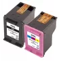 Peach HP 305XL MultiPack -mustekasetit, musta ja väri, uudelleenvalmistettu (PI300-954)