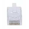Intellinet 791090 johdinliitin RJ45 läpinäkyvä