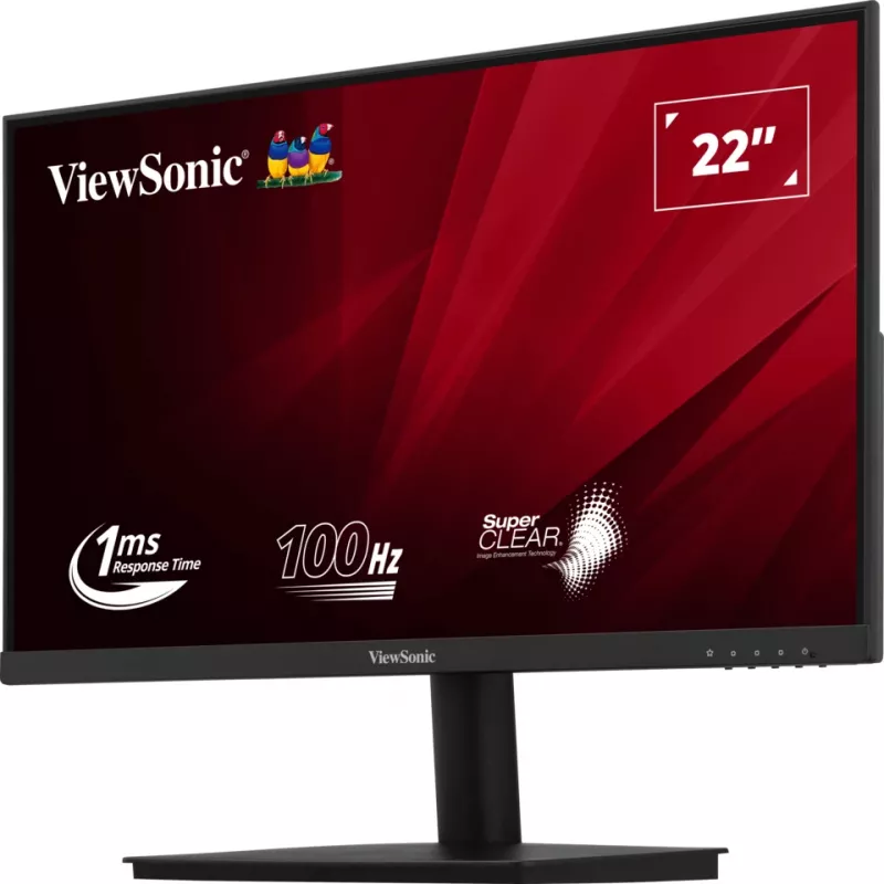 Viewsonic VA220-H tietokonemonitori 55,9 cm (22 tuumaa) 1920 x 1080 pikseliä Full HD LED musta