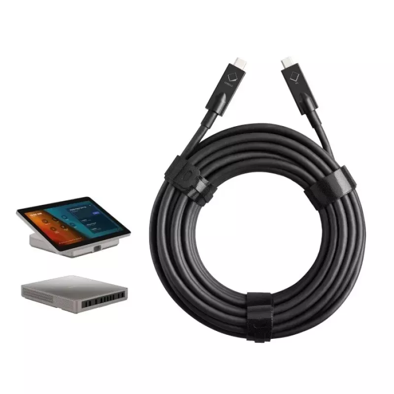 Viewsonic MCB-RS-C10 USB-kaapeli USB 3.2 Gen 1 (3.1 Gen 1) 10 m USB-C musta