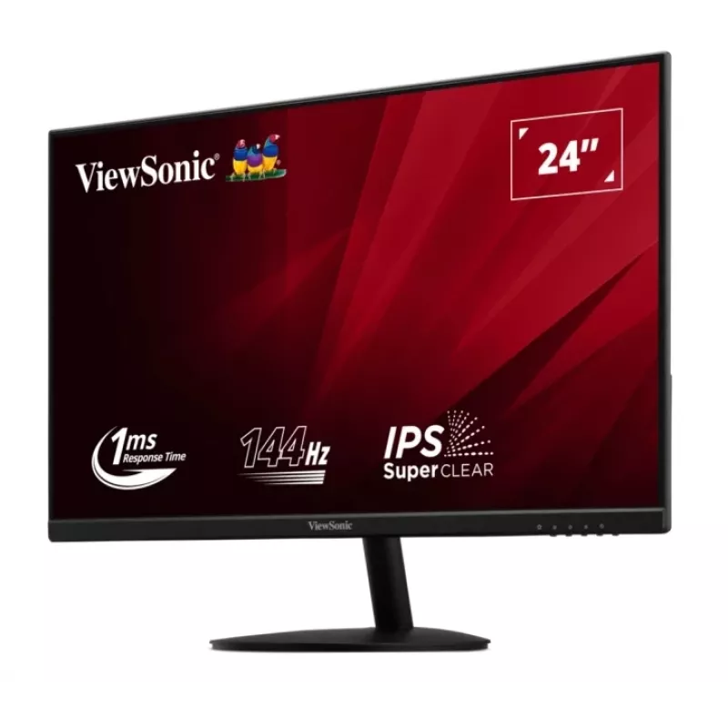 Viewsonic VA VA24E2-H -tietokonenäyttö 60,5 cm (23,8″) 1920 x 1080 pikseliä Full HD LED musta