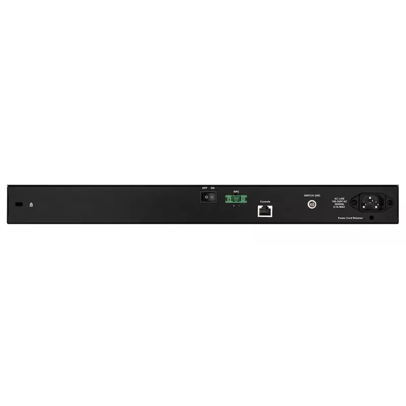 D-Link DGS-1210-52/ME Managed L2 Gigabit Ethernet (10/100/1000) 1U musta
