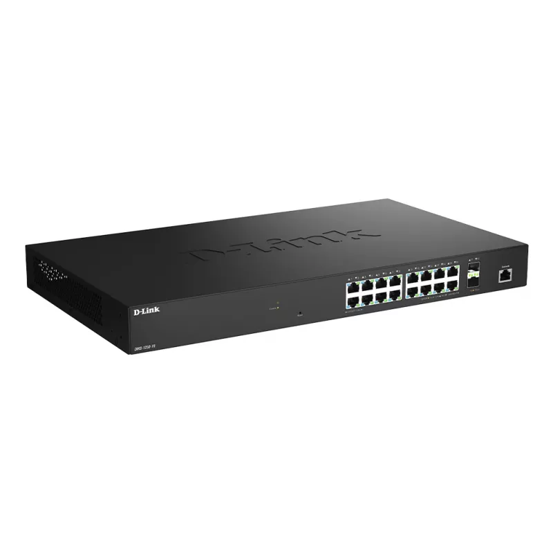 D-Link 18-porttinen 2.5G Multi-Gigabit Smart Managed -kytkin 2 x 10G SFP+ -portilla