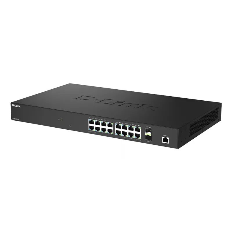 D-Link 18-porttinen 2.5G Multi-Gigabit Smart Managed -kytkin 2 x 10G SFP+ -portilla
