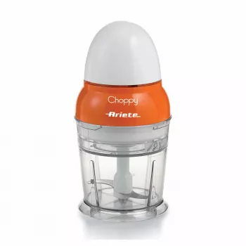 Ariete Choppy, 0,25 L, 4,22 kg, oranssi, valkoinen, ruostumaton teräs, 100 mm, 100 mm