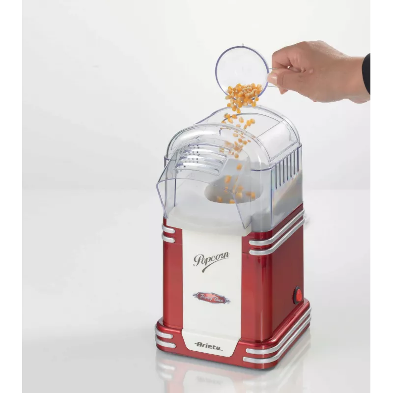 Ariete 2954 popcornkone punainen, valkoinen 2 min 1100 W