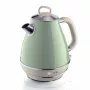 Ariete 2869 Vintage vedenkeitin, ruostumaton teräs, 1,7 l, automaattinen virrankatkaisu, 2000 W, vedelle, teelle ja yrttijuomille, pastellinvihreä
