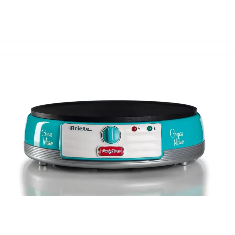 Ariete Maker sähköinen crêpes-pannu, 1000 W, tarttumaton, sininen