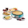 Ariete Maker sähköinen crêpes-pannu, 1000 W, tarttumaton, sininen