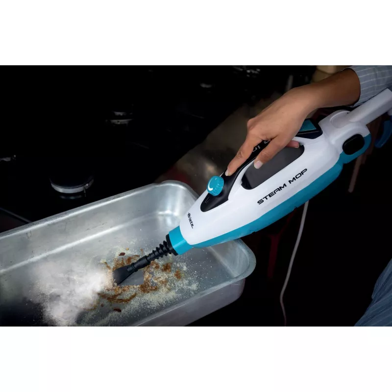 Ariete 4175/00 höyrypuhdistin 0,35 l 1500 W valkoinen, vaaleansininen