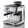 Ariete espressokeitin 1312, espressokeitin, 2 l, kahvipavut, integroitu mylly, 1600 W, hopea