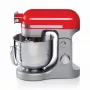 Ariete Moderna punainen yleiskone, pöytämikseri, punainen, vatkaus, vaivaus, sekoitus, 5,5 l, kiertosäädin, alumiini