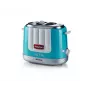 Ariete 206 hot dog -kone Party Time, 650 W, sininen, hot dog -paahdin, vaaleansininen, 2 kpl, 650 W, 160 mm, 270 mm