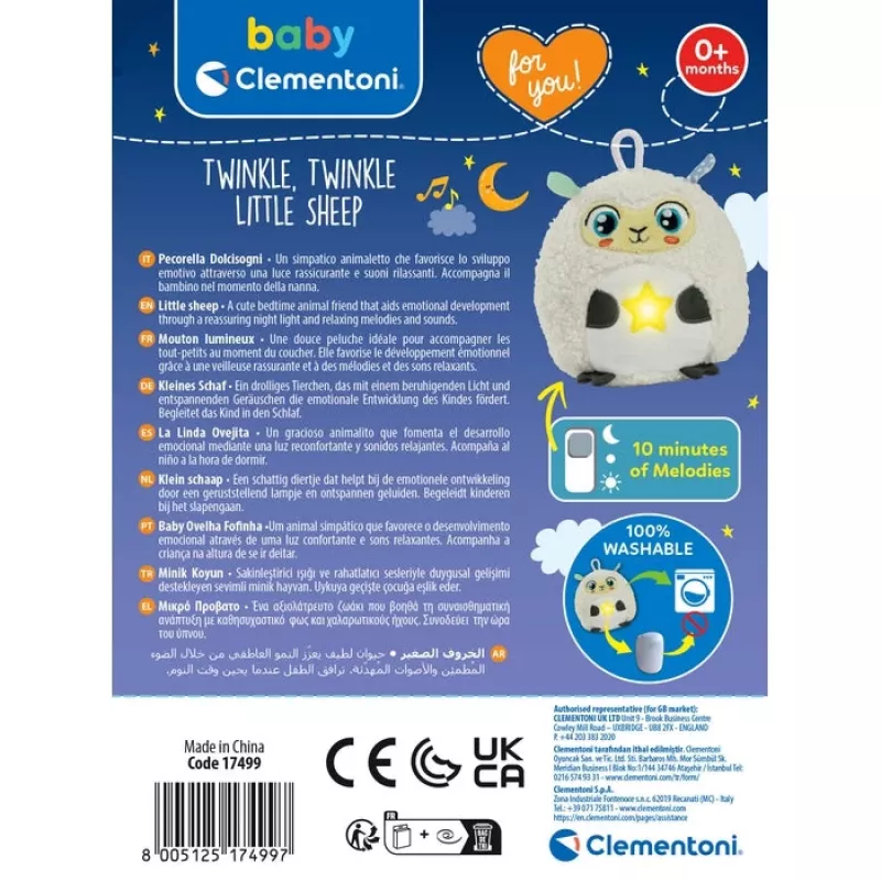 Clementoni Disney Baby 17499 pehmolelu