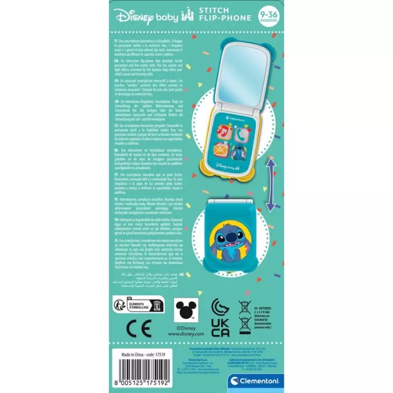 Clementoni Disney Baby 17519 työntölelu
