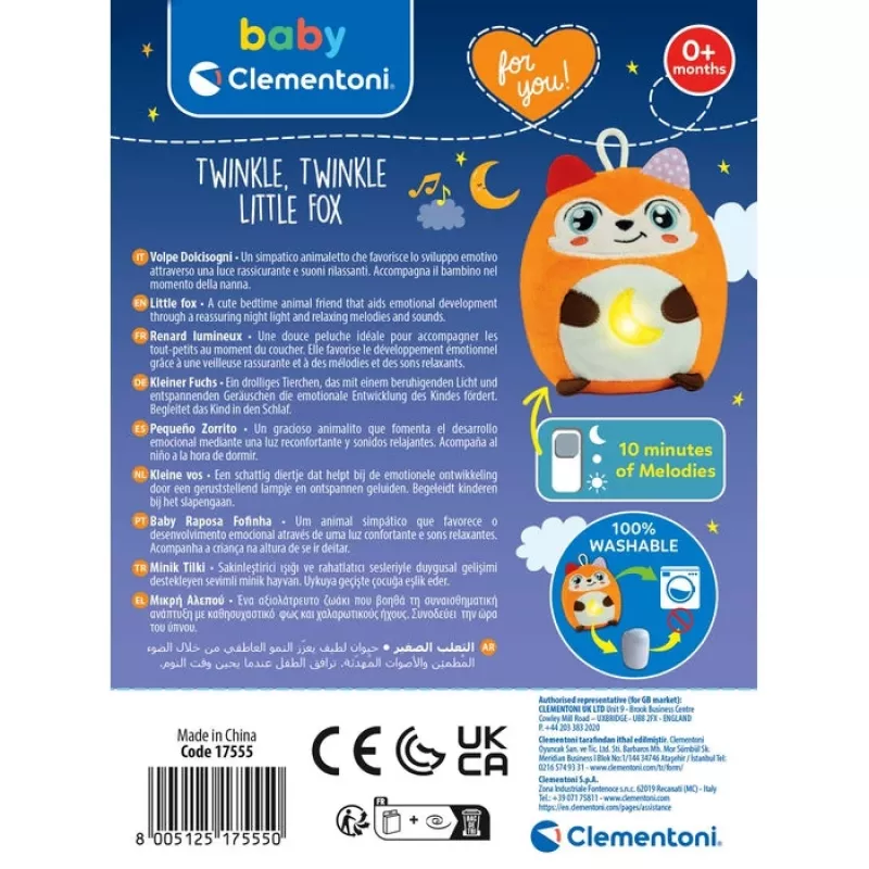 Clementoni Disney Baby 17555 pehmolelu