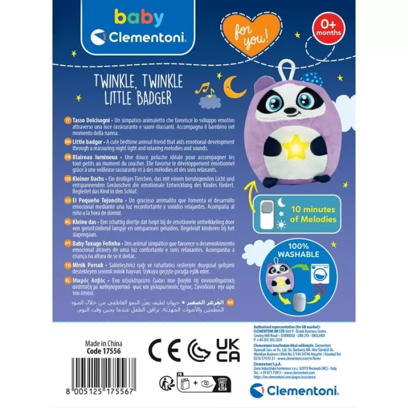 Clementoni Disney Baby 17556 pehmolelu