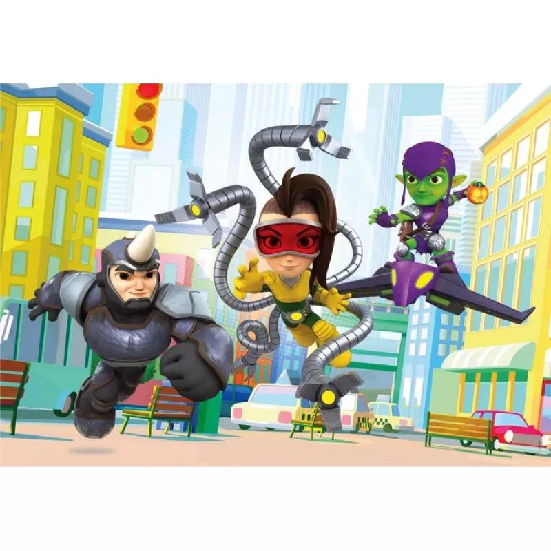 Clementoni Spidey & His Amazing Friends palapeli 20 kpl sarjakuvat