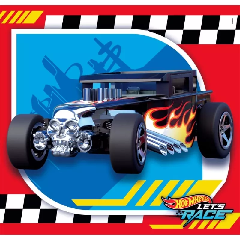 Clementoni palapeli 3x48 palaa, Hot Wheels (25313)