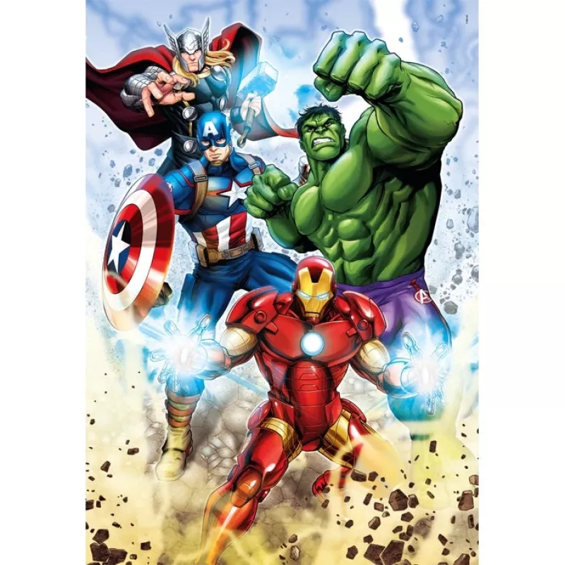 Clementoni Supercolor Marvel Avengers palapeli 60 kpl sarjakuvat