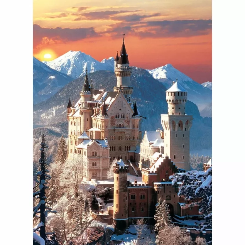 Clementoni High Quality Collection Neuschwanstein palapeli 1500 kpl maisema