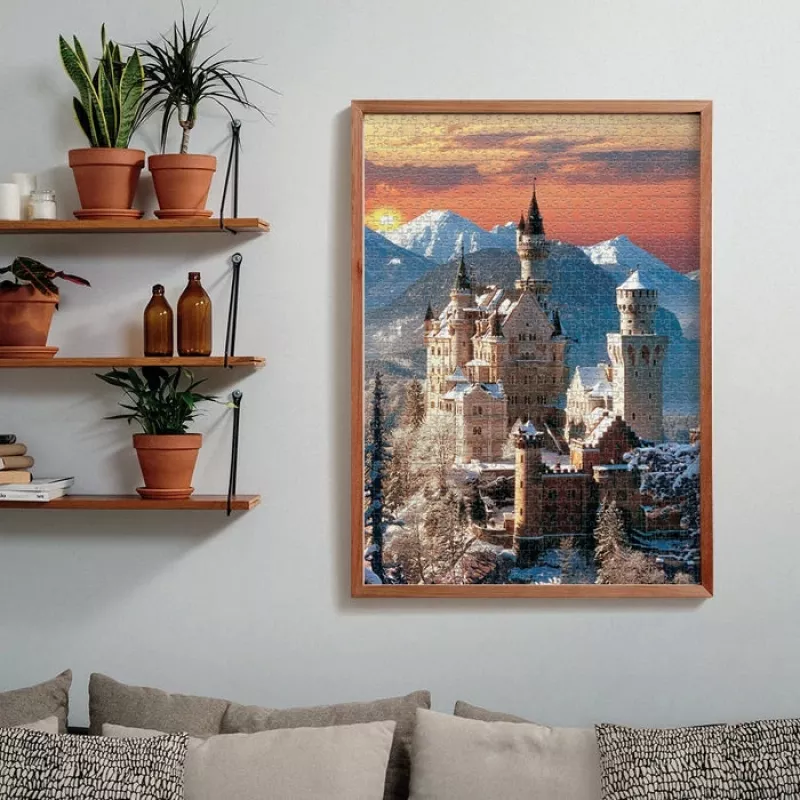 Clementoni High Quality Collection Neuschwanstein palapeli 1500 kpl maisema