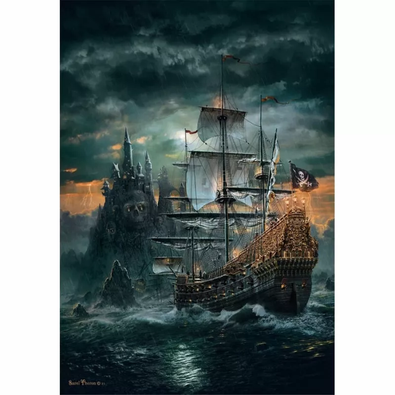 Clementoni High Quality Collection The Pirates Ship palapeli 1500 kpl taide