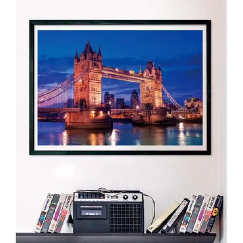 Clementoni Tower Bridge bei Nacht palapeli 1 000 kpl rakennukset