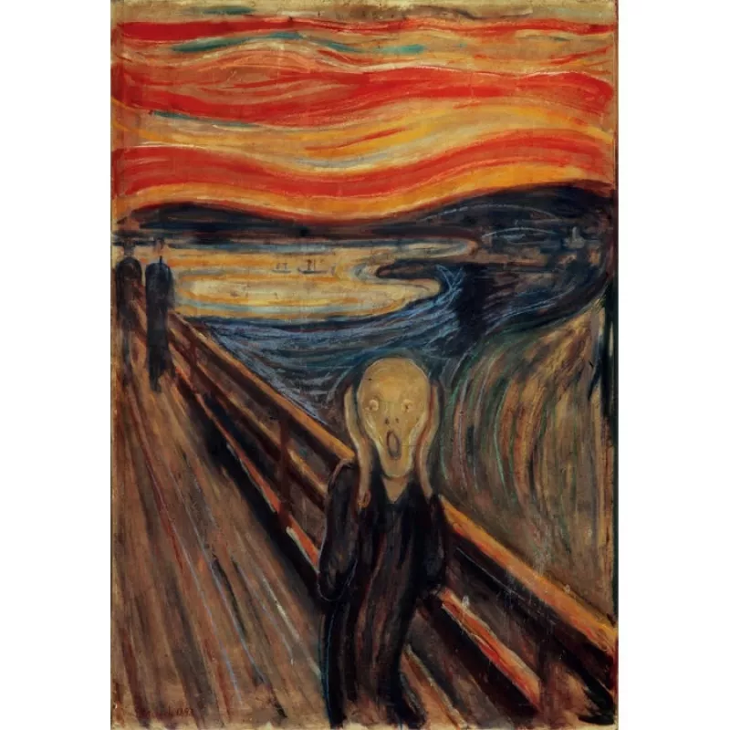 Clementoni Museum Collection Munch Der Schrei palapeli 1 000 kpl taide