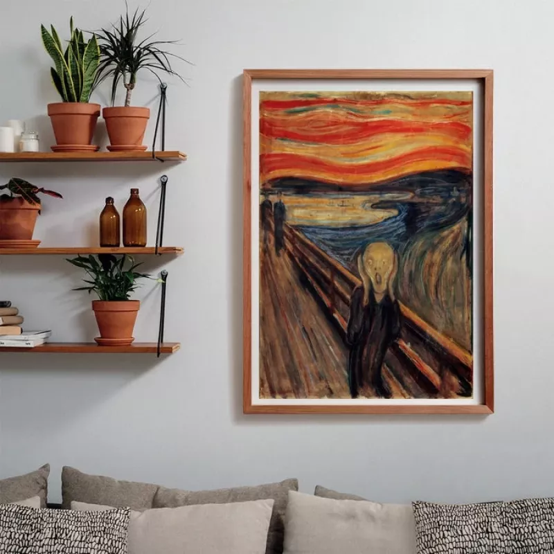 Clementoni Museum Collection Munch Der Schrei palapeli 1 000 kpl taide