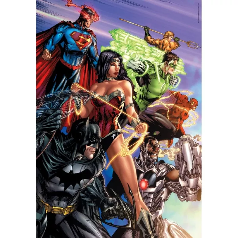 Clementoni DC Comics palapeli 1 000 kpl