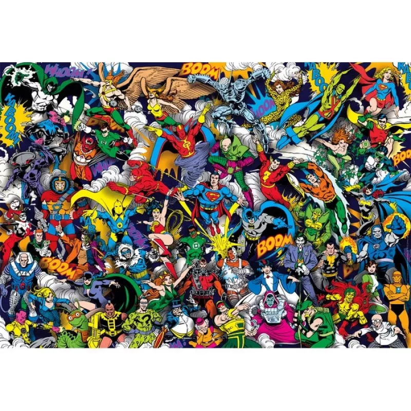Clementoni DC Comics Impossible palapeli 1 000 kpl