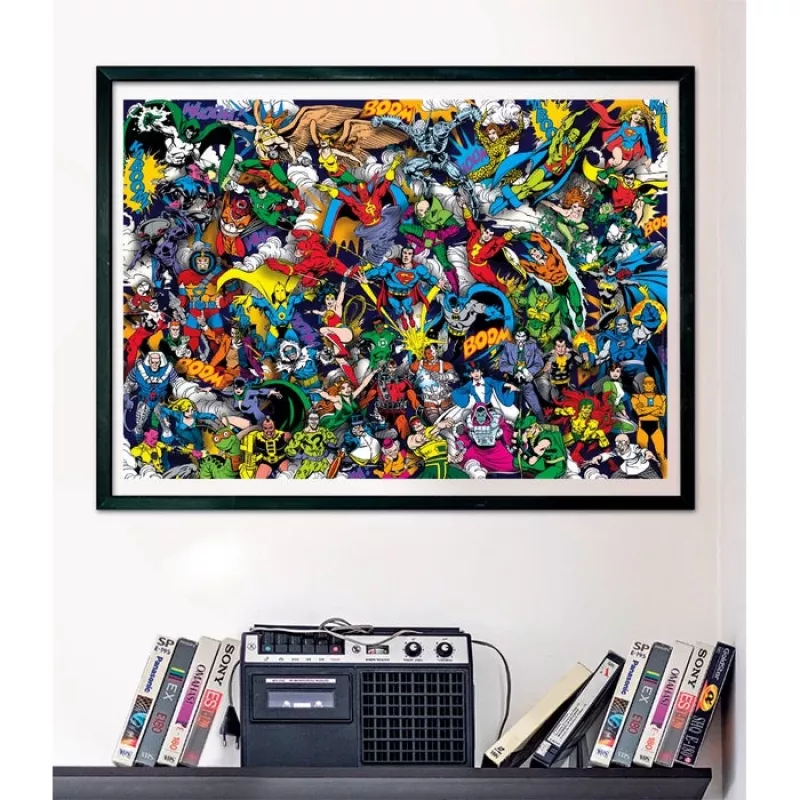 Clementoni DC Comics Impossible palapeli 1 000 kpl