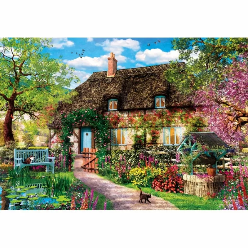 Clementoni High Quality Collection The Old Cottage palapeli 1 000 kpl taide