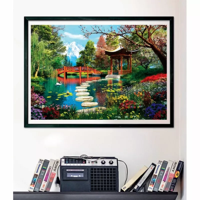 Clementoni High Quality Collection Fuji Garden palapeli 1 000 kpl maisema