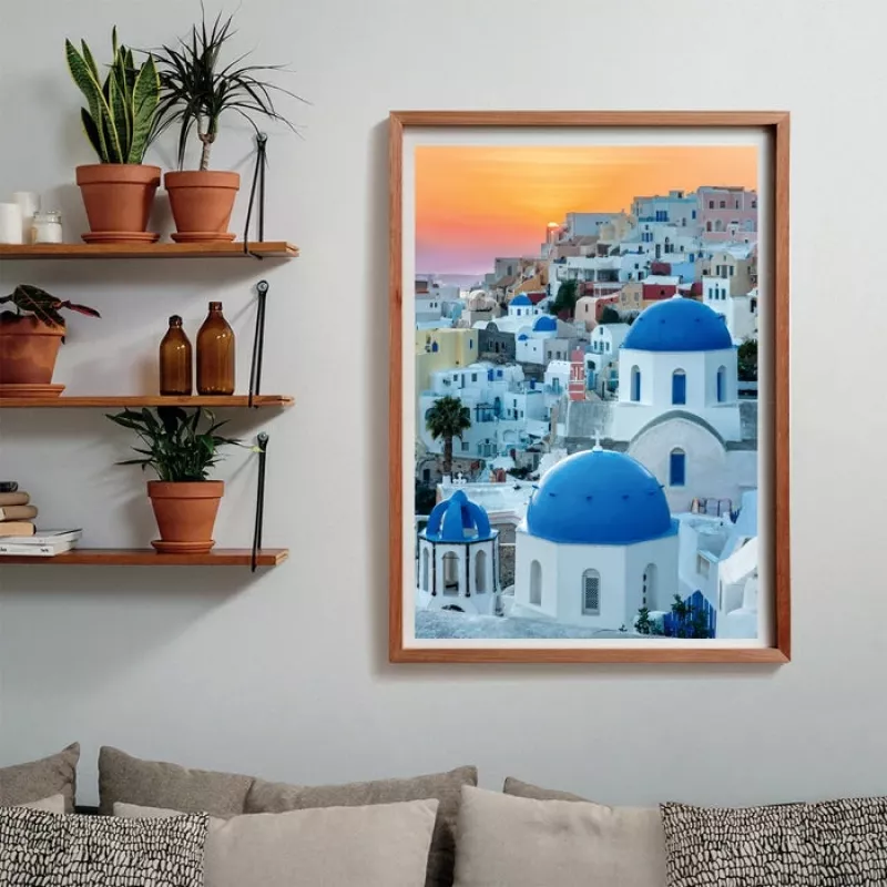 Clementoni High Quality Collection Santorini palapeli 1 000 kpl maisema