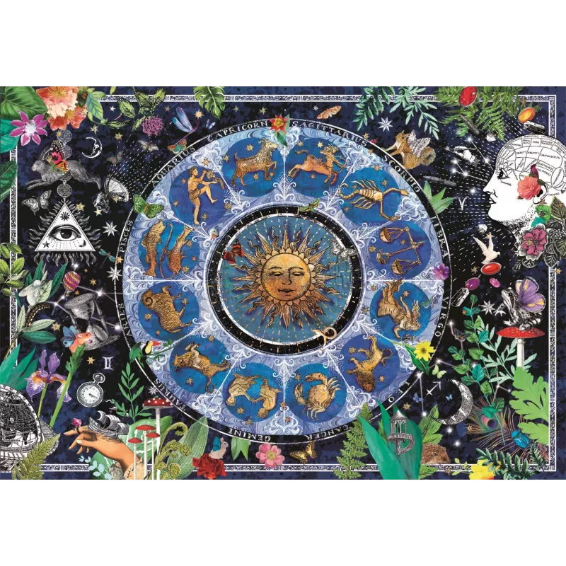 Clementoni 1 000 kpl CB HQC Astrologische Karte
