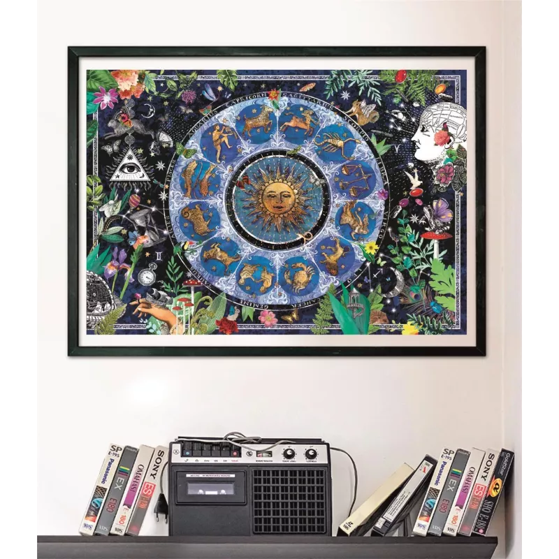 Clementoni 1 000 kpl CB HQC Astrologische Karte