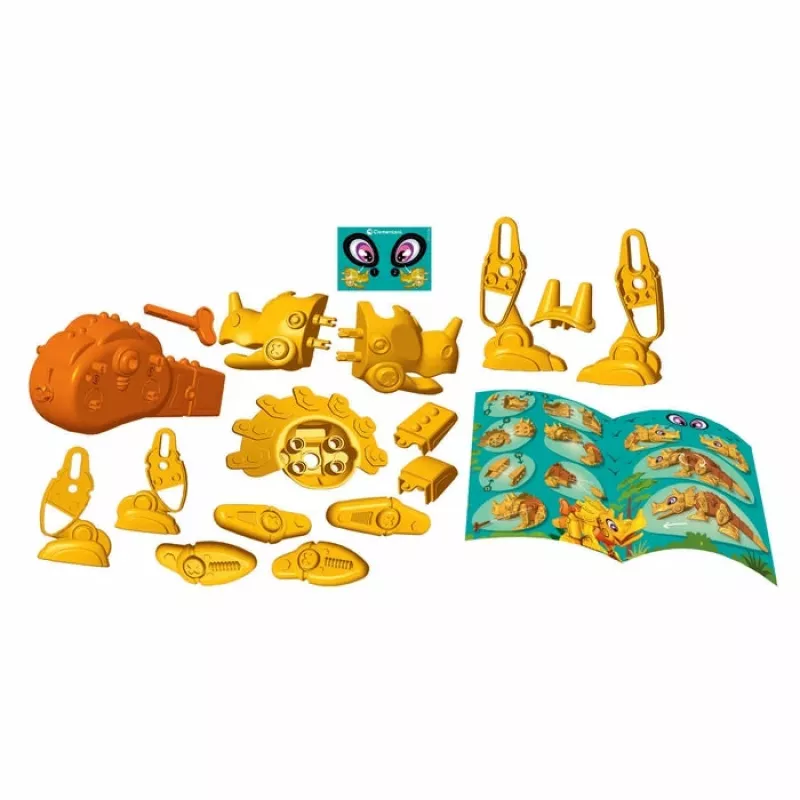 Clementoni Dino Bot Triceratops Junior, robottidinosaurus, 5 vuotta