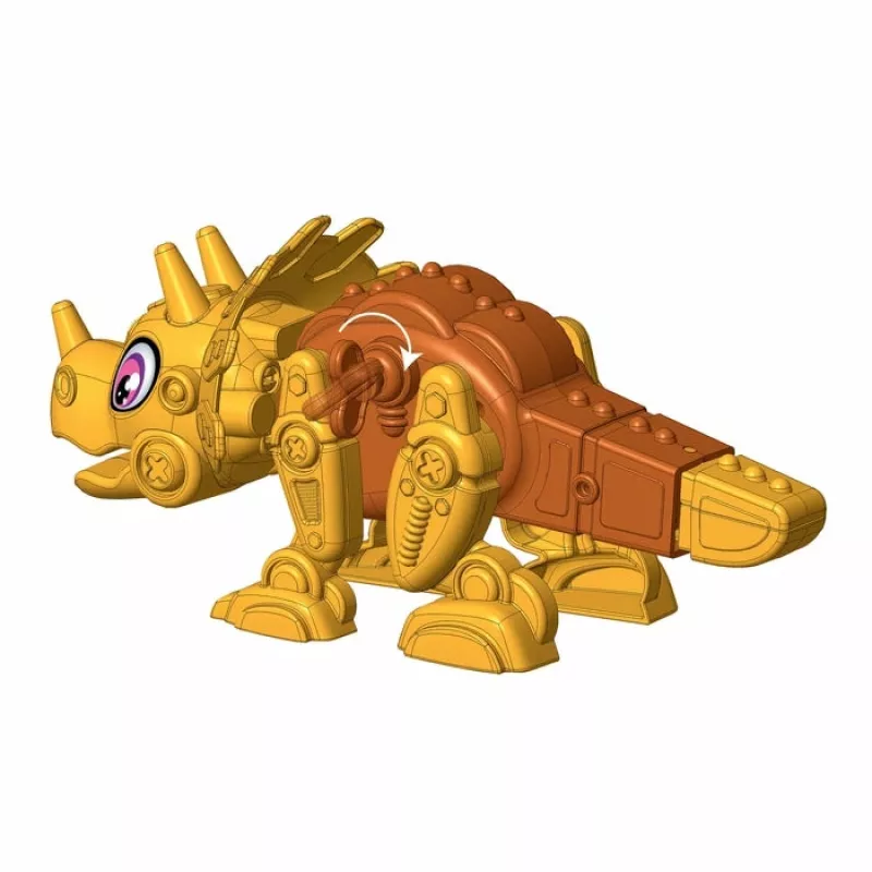 Clementoni Dino Bot Triceratops Junior, robottidinosaurus, 5 vuotta