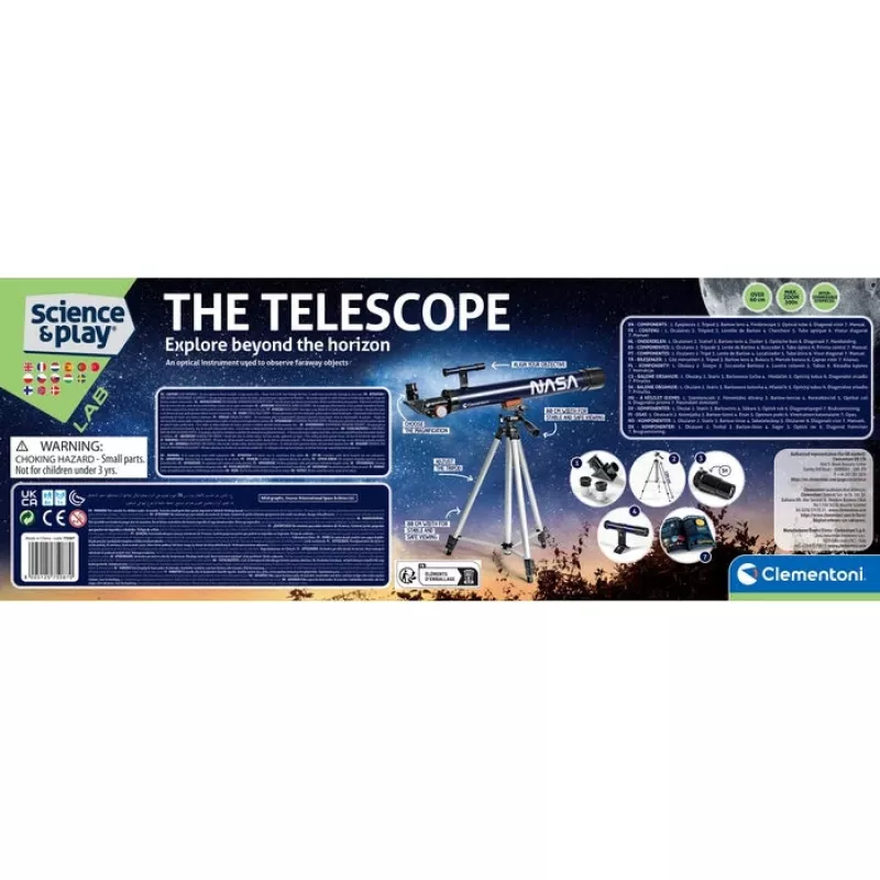 Clementoni Science & Play 75087 lastenlelu tiede