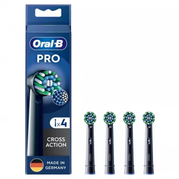 Oral-B CrossAction 4 kpl musta