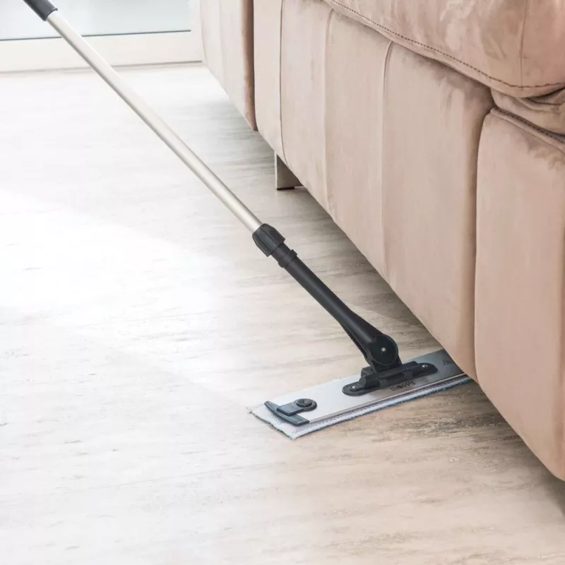 Polti Moppy musta premium-höyrypuhdistin 0,7 l 1500 W alumiini, musta