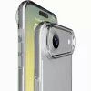 Cellularline Clear Protect - iPhone Air kova kuori kumireunoilla