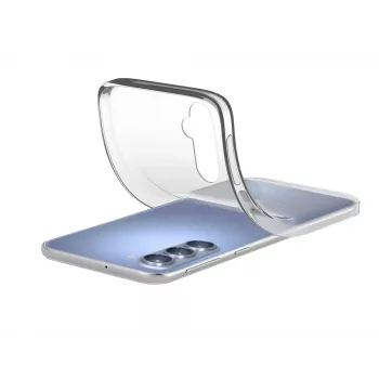 Cellularline Soft - Galaxy A17 pehmeä kumikuori, kuori, Samsung, Galaxy A17, 17 cm (6,7 tuumaa), läpinäkyvä