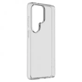 Cellularline Clear Protect - Galaxy S26 Ultra kova kuori kumireunoilla