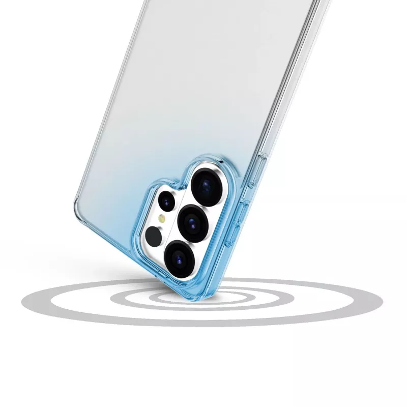 Cellularline Clear Protect - Galaxy S26 Ultra kova kuori kumireunoilla