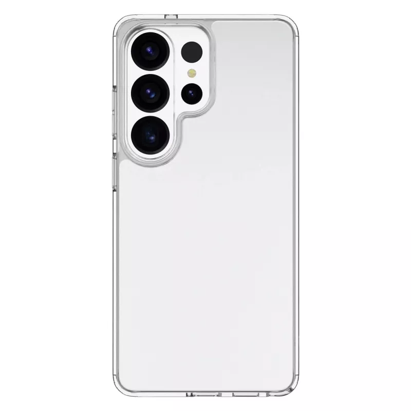 Cellularline Clear Protect - Galaxy S26 Ultra kova kuori kumireunoilla